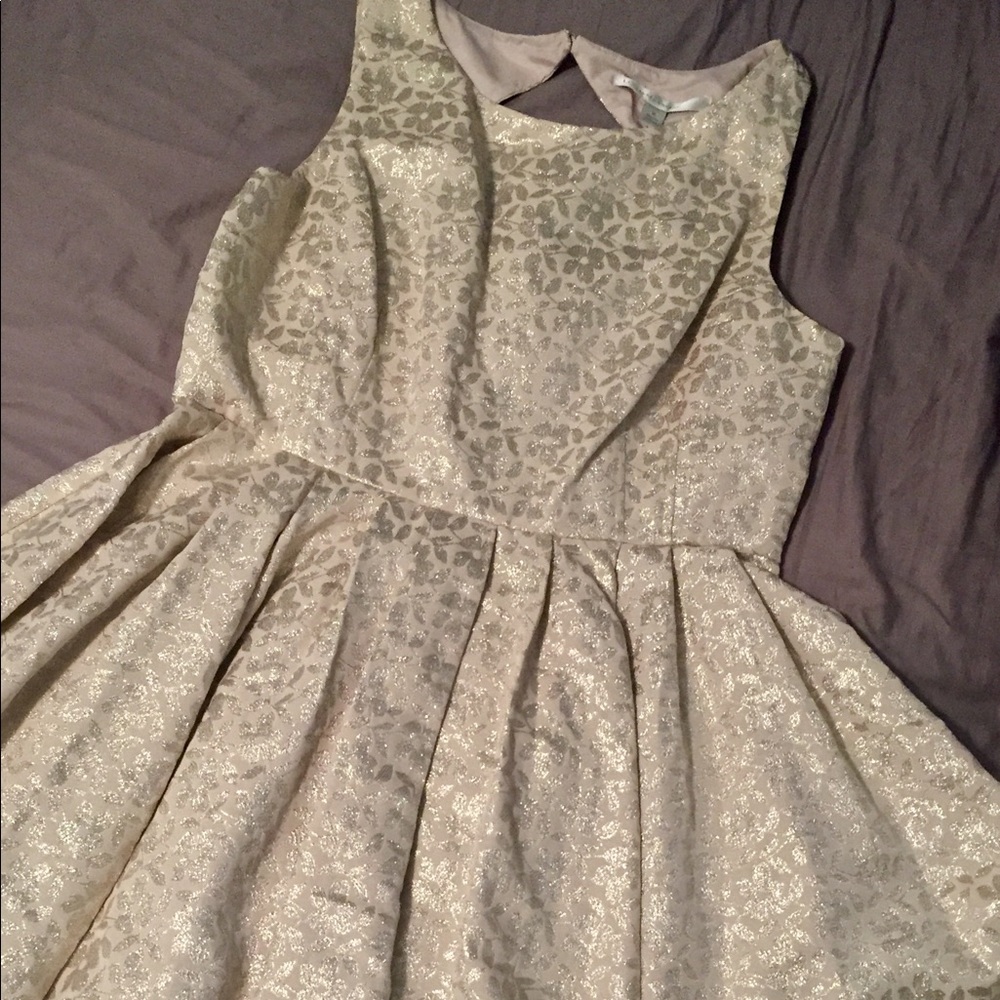 Gold sparkly dress